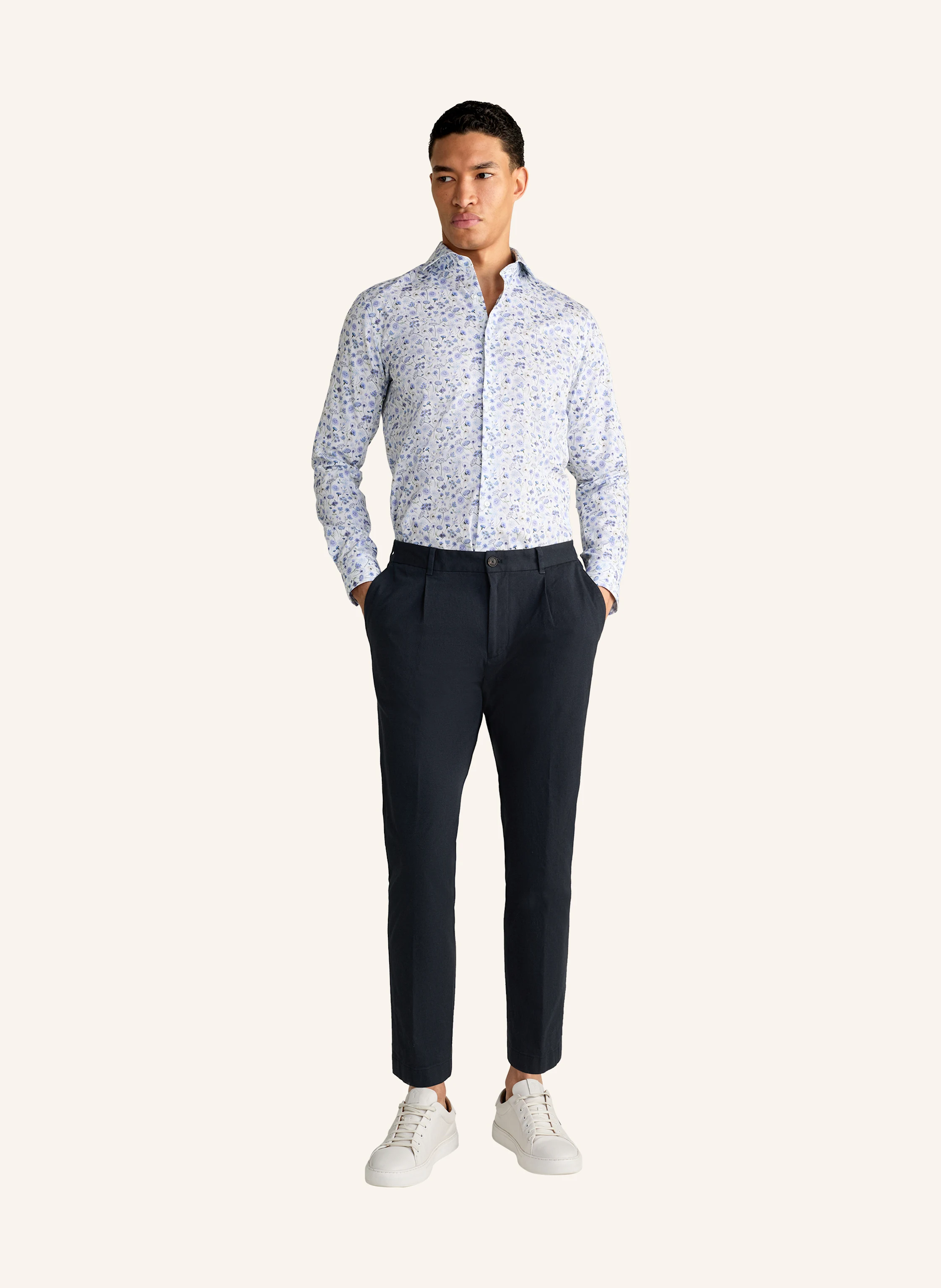 JOOP! Bundfaltenhose Loose Fit