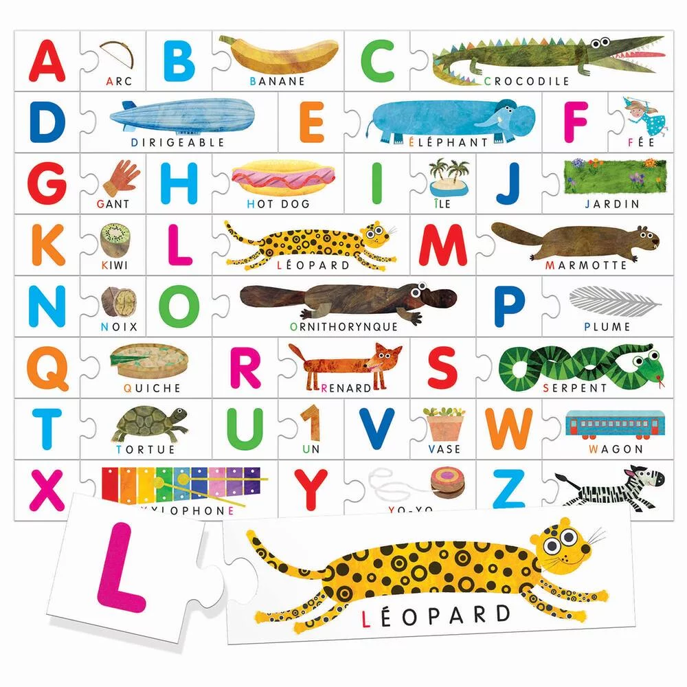 MONTESSORI - ALPHABET TACTILE