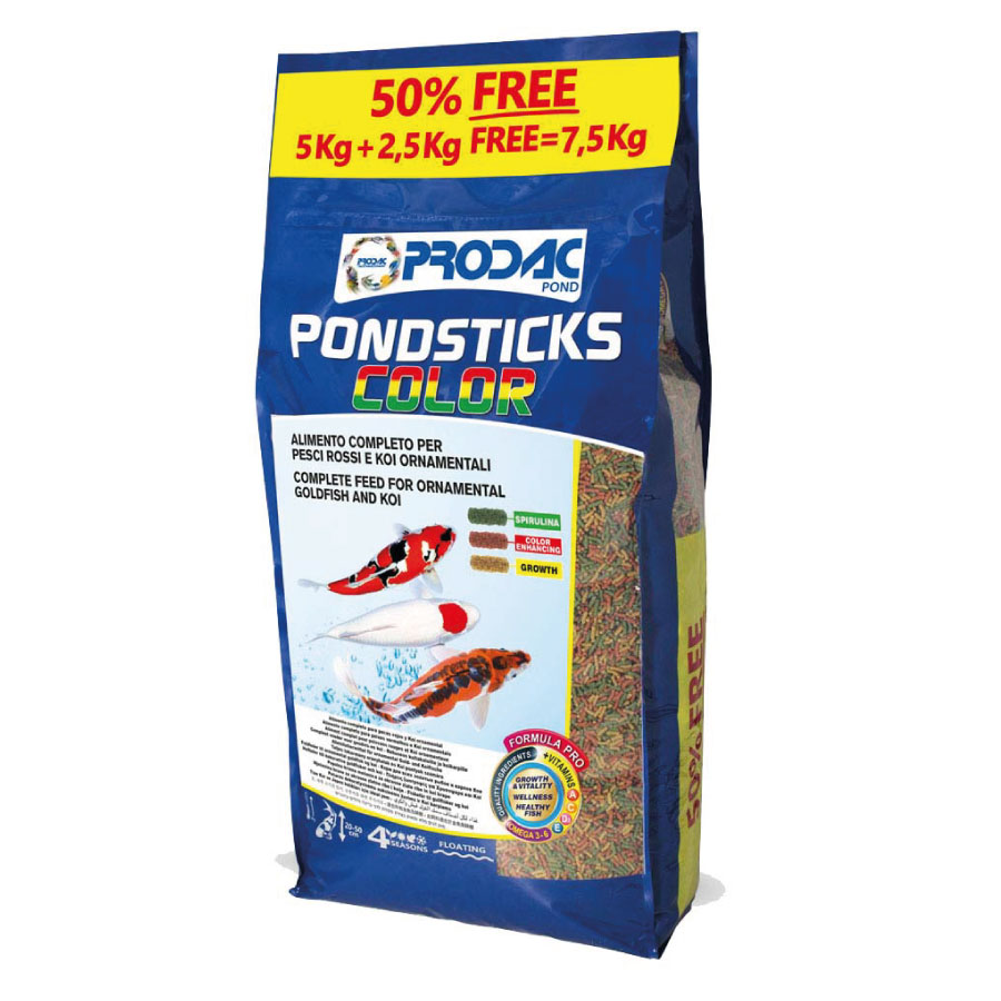 PRODAC PONDSTICKS COLORIDO 4 kg