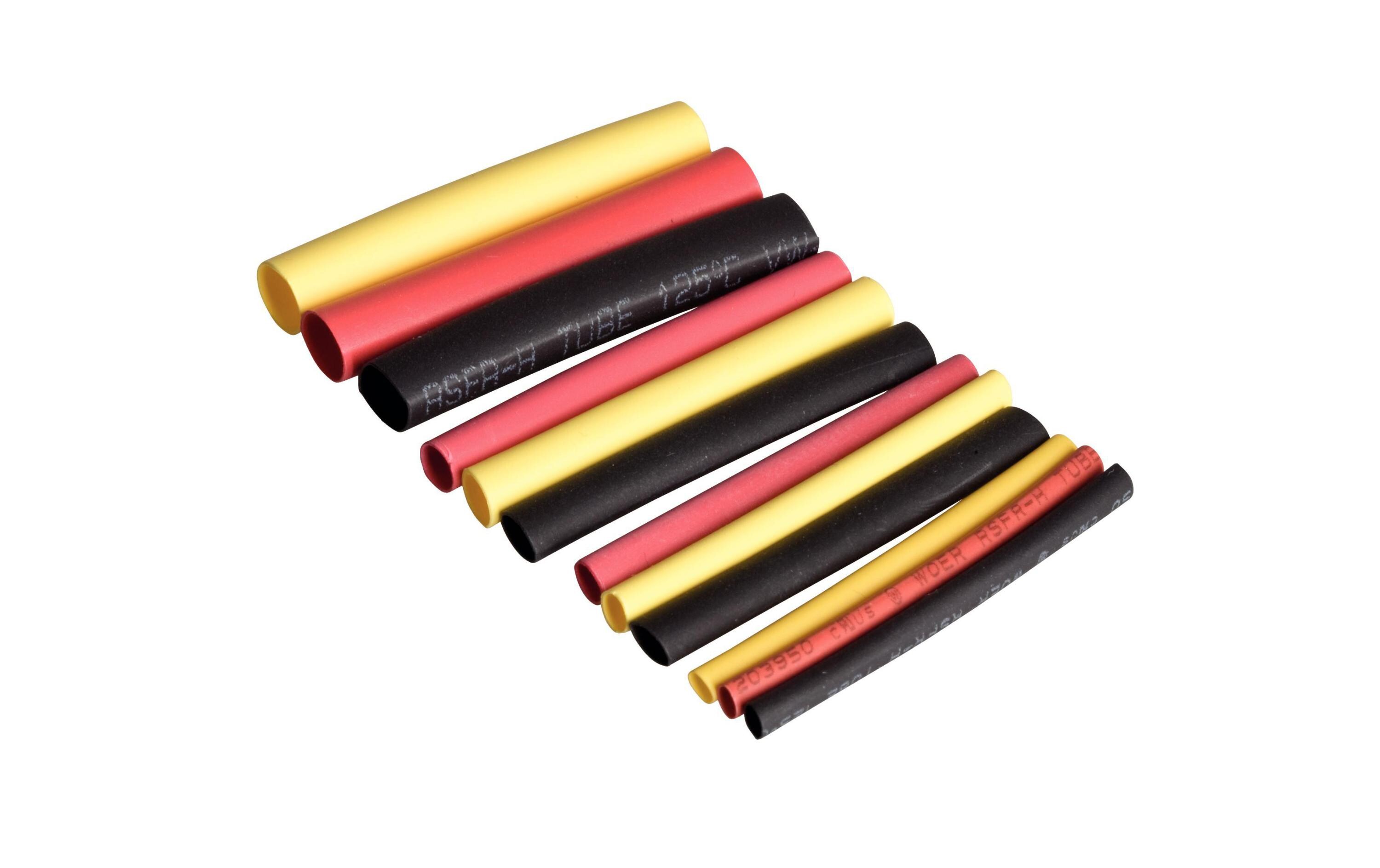 Schrumpfschlauch Set 1.5 - 5 mmSchrumpfschlauchset