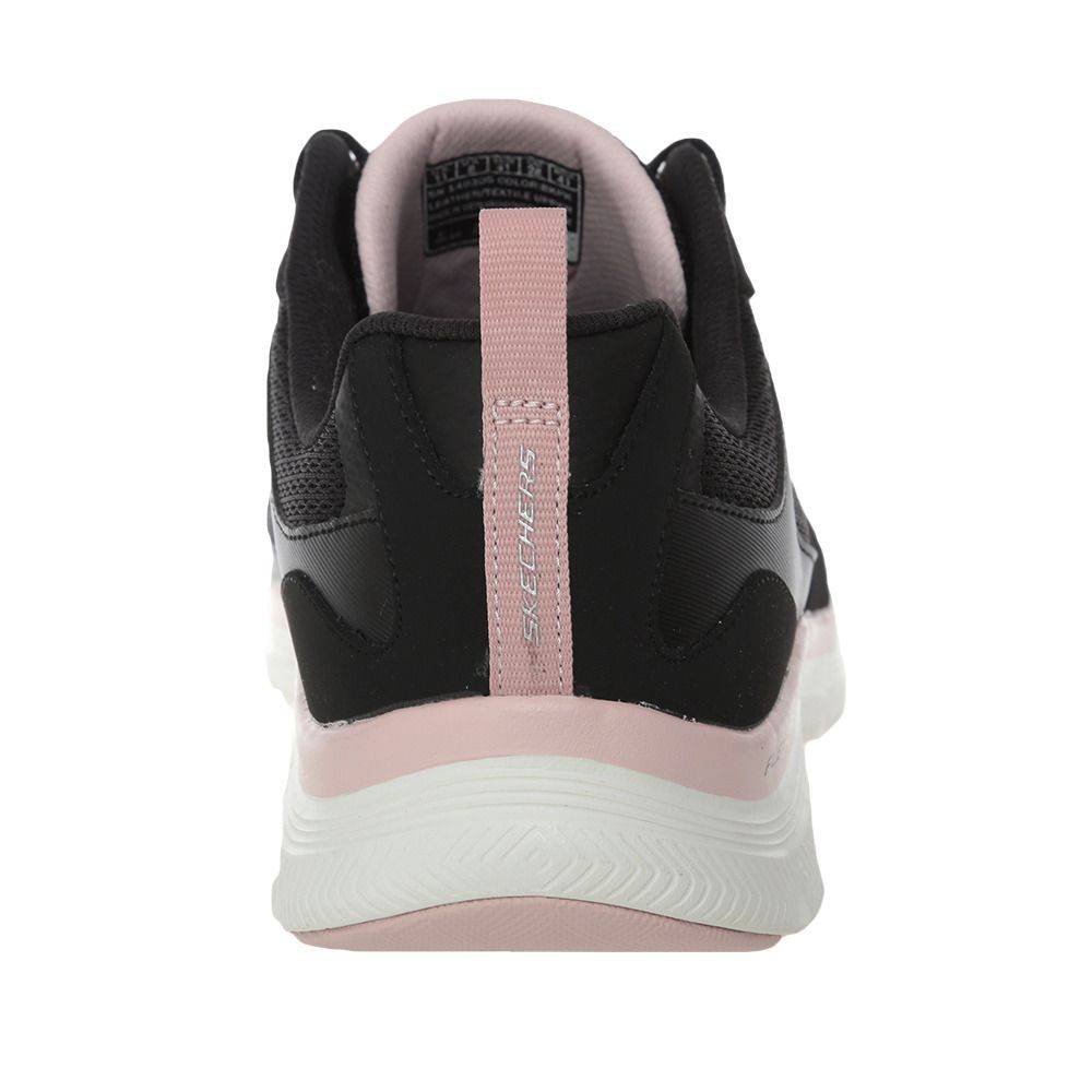 Skechers FLEX APPEAL 4.0 ACTIVE FLOW - Chaussures fitness Femme black/pink