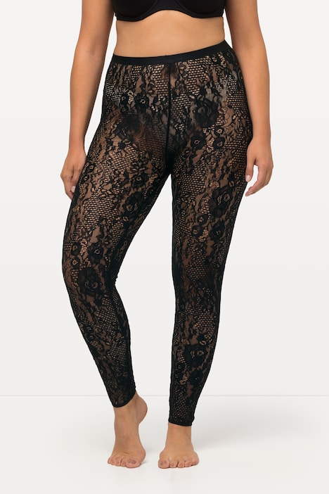 Strumpf-Leggings, Spitze