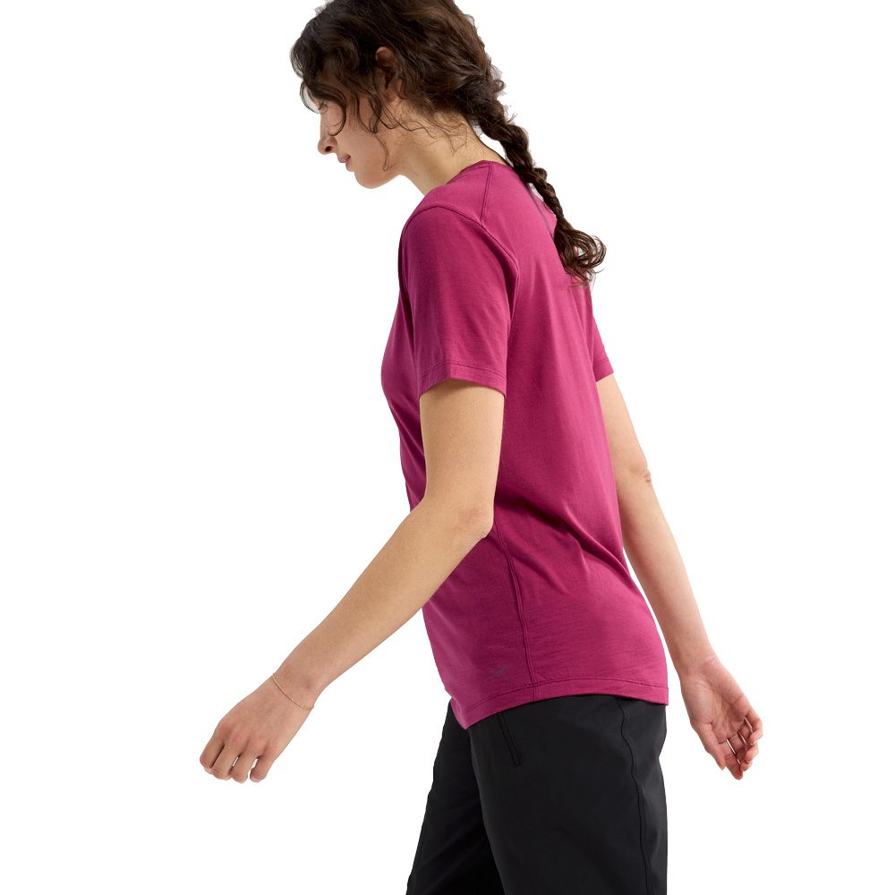 Arc'teryx Lana Crew T-Shirt Damen amaranthus