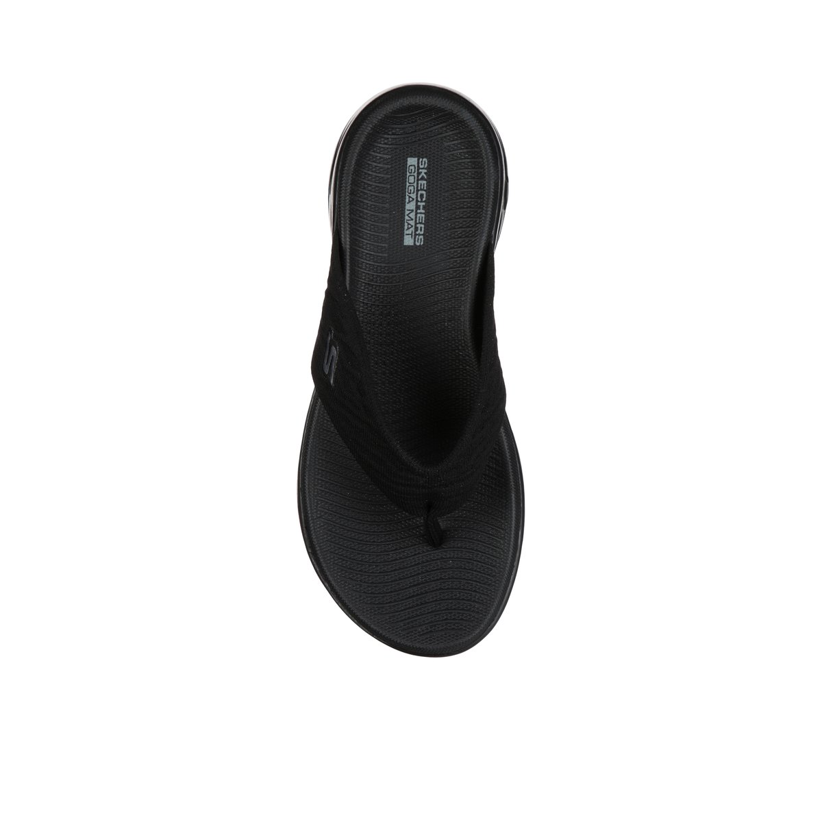 2X les points-Otg_600sunny-Tongs sandales - Talon plat - Noir