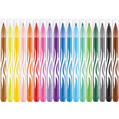 Maped Color'Peps Jungle - 18 Feutres effaçables - disponible dans différentes couleurs - 2.8 mm