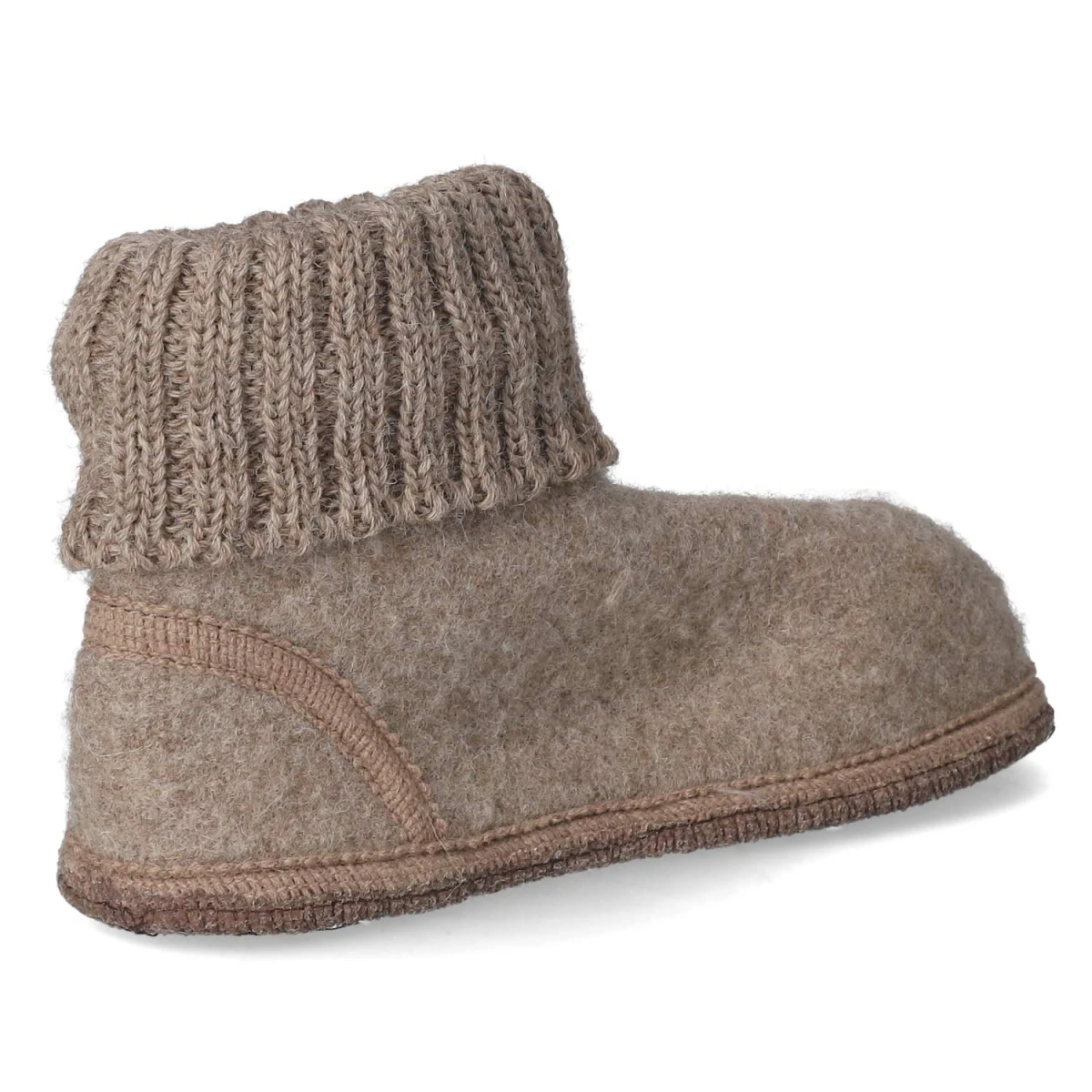 HaflingerHüttenschuh Karl - beigemeliert