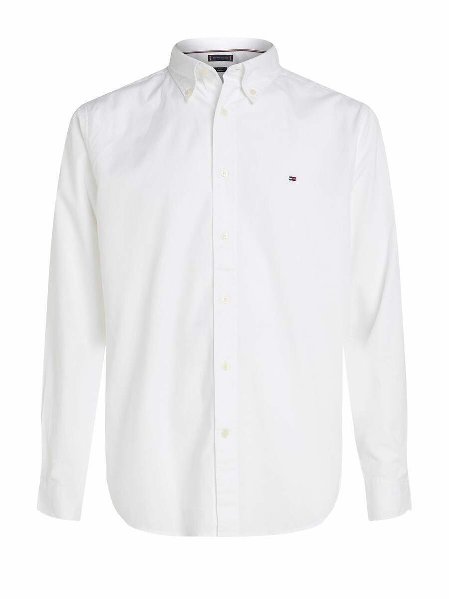 TOMMY HILFIGER<br>Camisa de popeline flexível