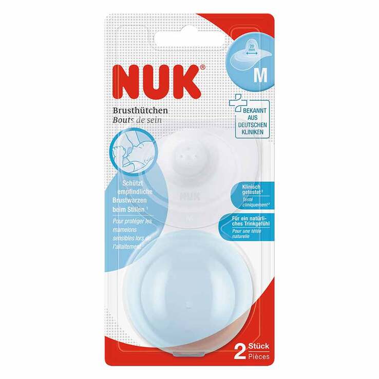 NUK Brusthütchen Größe M, 2 St
