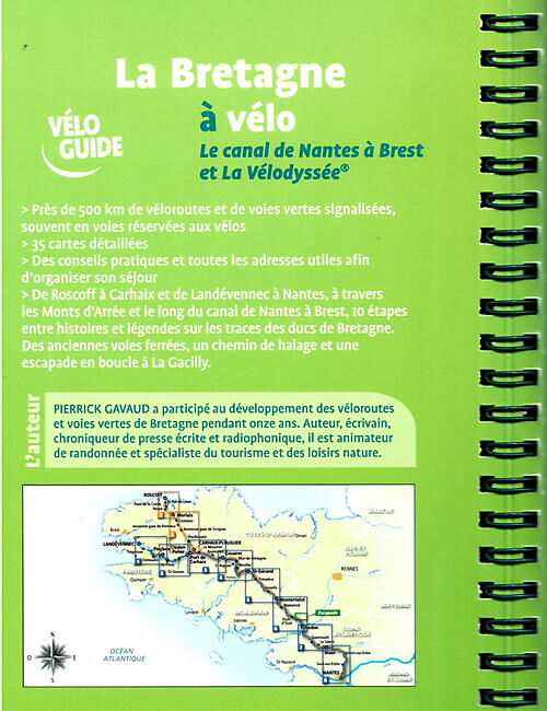 OUEST FRANCE - BRETAGNE A VELO T2 CANAL NANTES A BREST