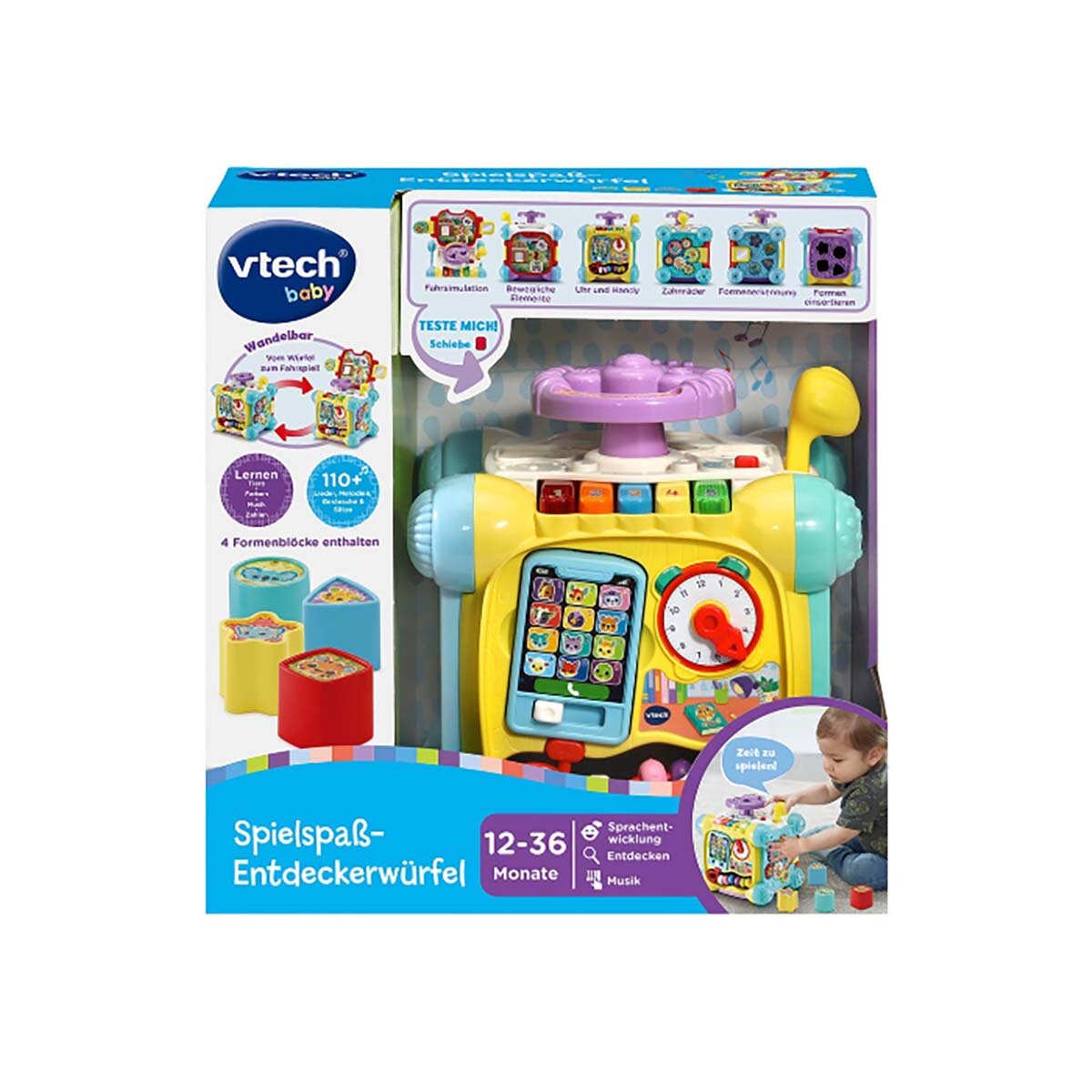 vtech Vtech Spielspaß-Entdeckerwürfel