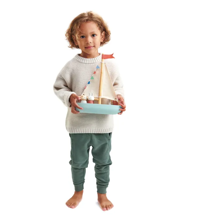 Tender Leaf Toys Bateau Sailaway