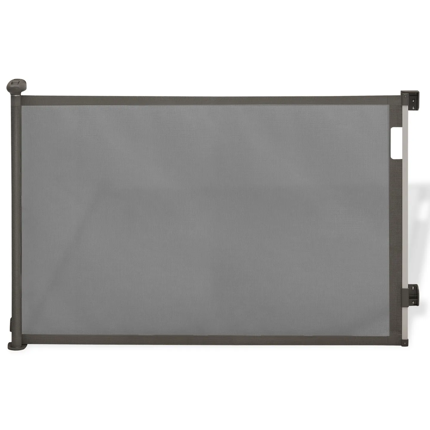 Barrière de sécurité rétractable pour animaux domestiques 130 cm gris
