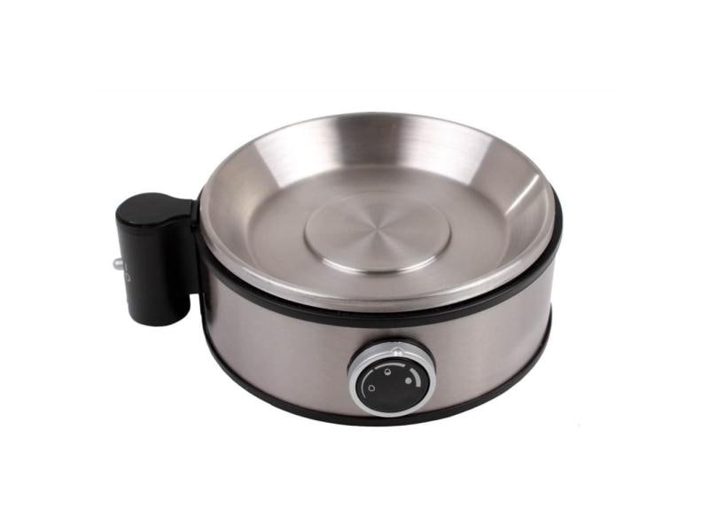 Rommelsbacher Eierkocher 20.ER 400 7, Schwarz/Silber Eierkocher mit Platz für 7 Eier