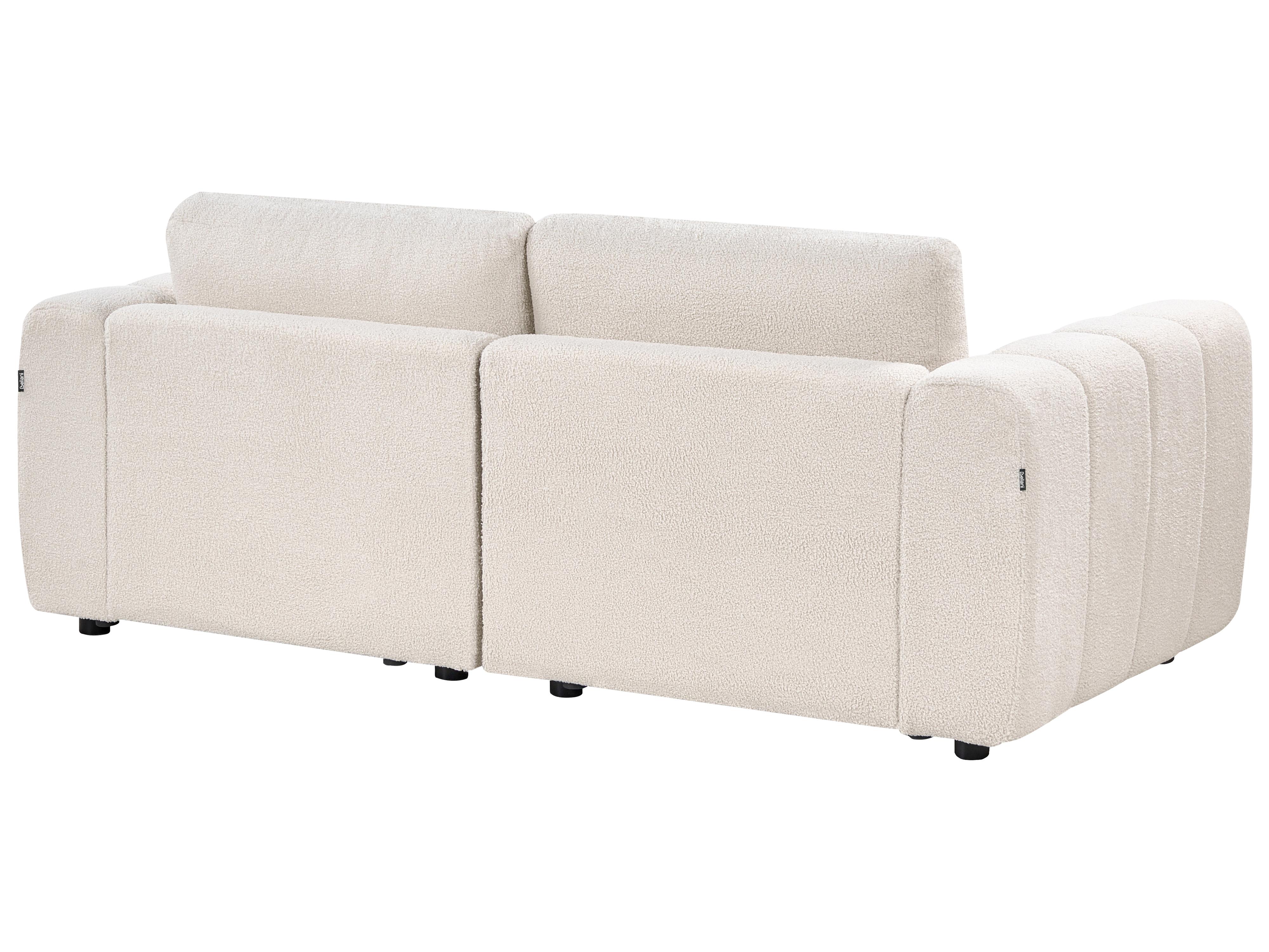 Modulaire bank 2-zits KIVVIK Bouclé Gebroken wit