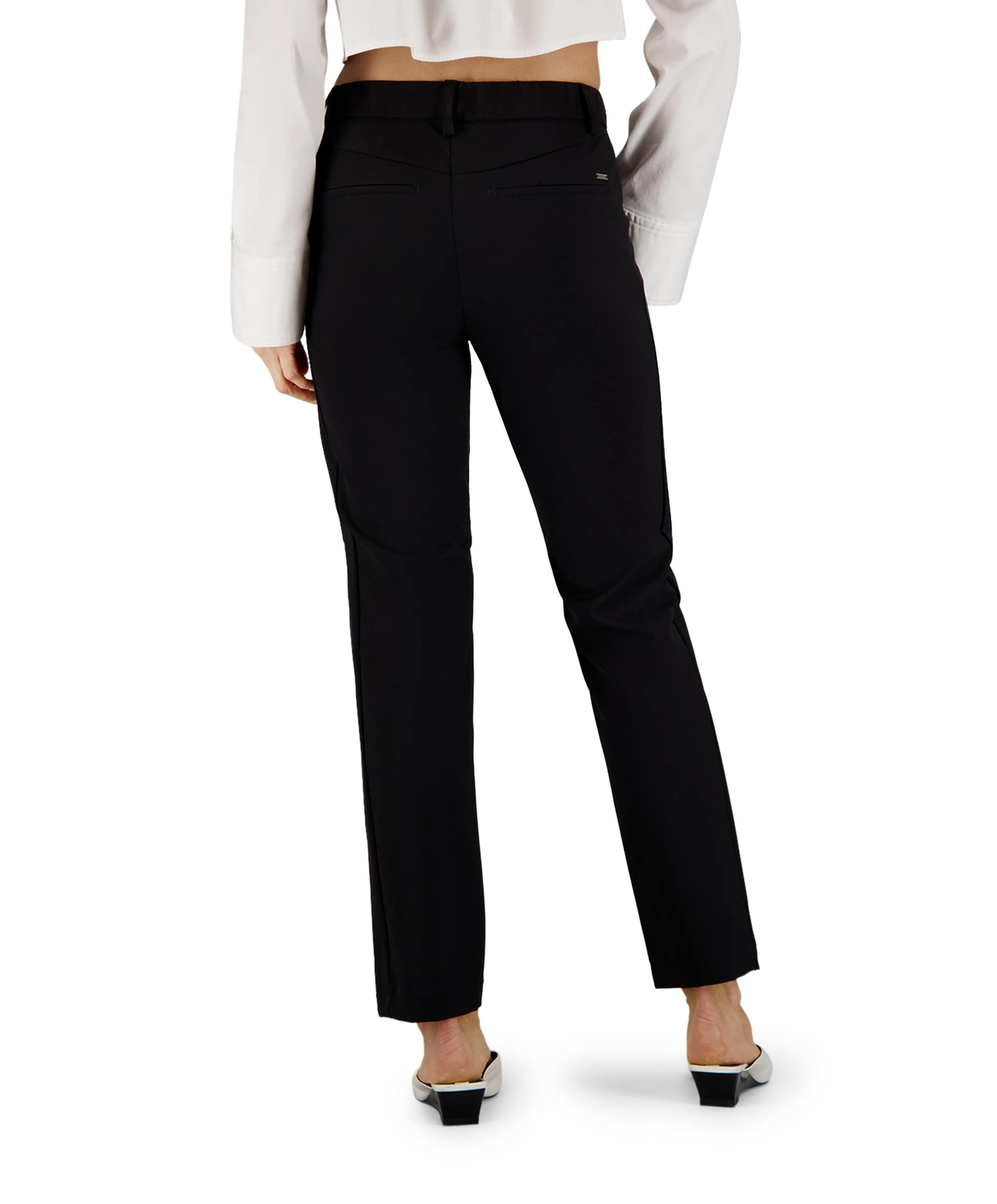 Gardeur Pull On Slim dames broek zwart