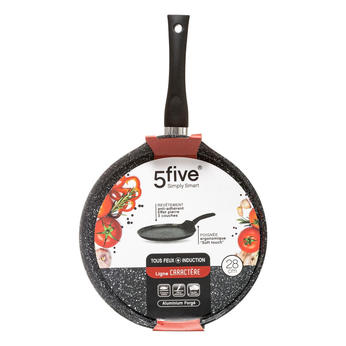 POELE A CREPE 28CM ALUMINIUM FORGE CARACTERE