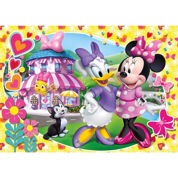 Puzzle SuperColor 104 pièces - Minnie Happy Helpers