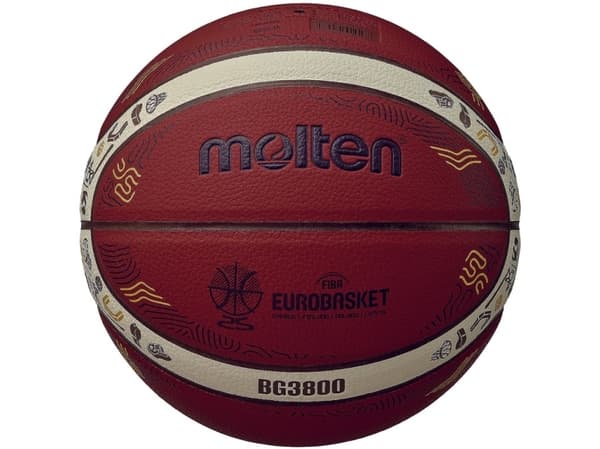 Basketball ball training MOLTEN B7G3800-E5Z Eurobasket 2025