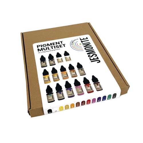 JESMONITE® Pigment Multiset, 15 Farben