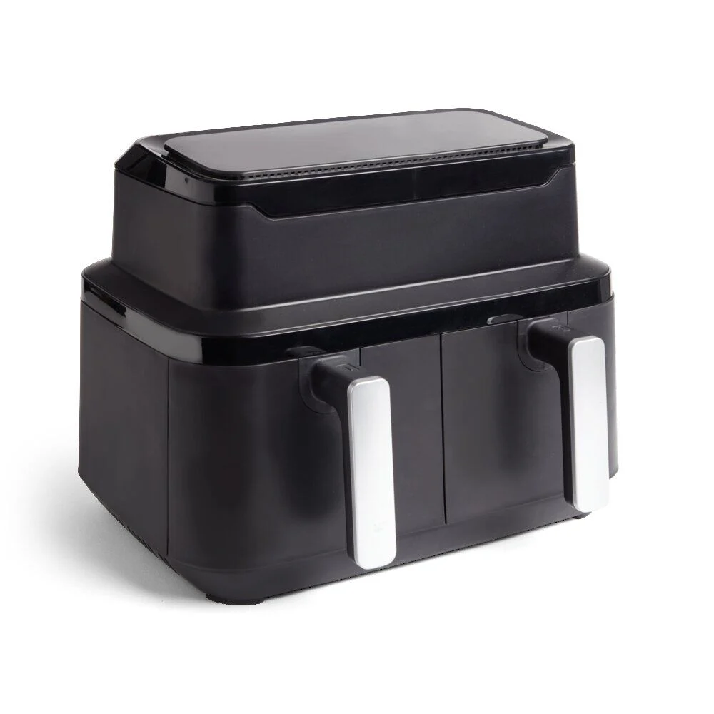 Friteuse air fryer 8,4L Homday affichage numérique 2 bacs 6 fonctions