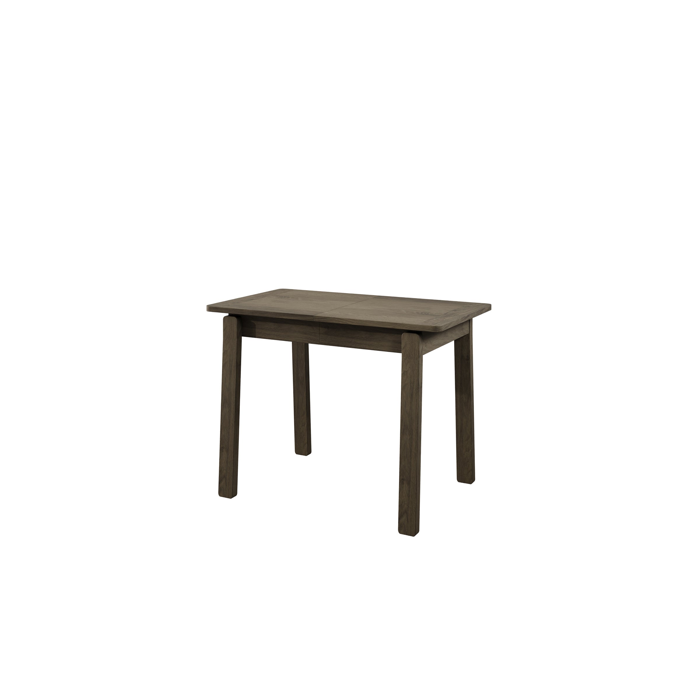 Portino - Eetkamertafel - Donker eiken - 104-224x60x77 cm