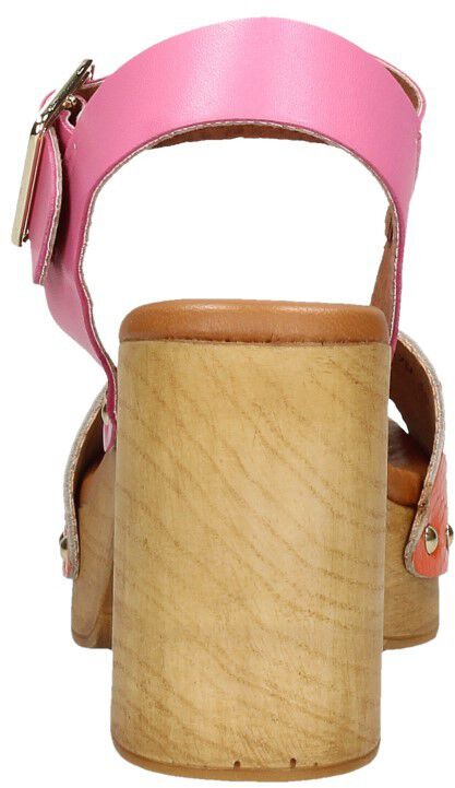 Red Rag Sandalen Hak oranje