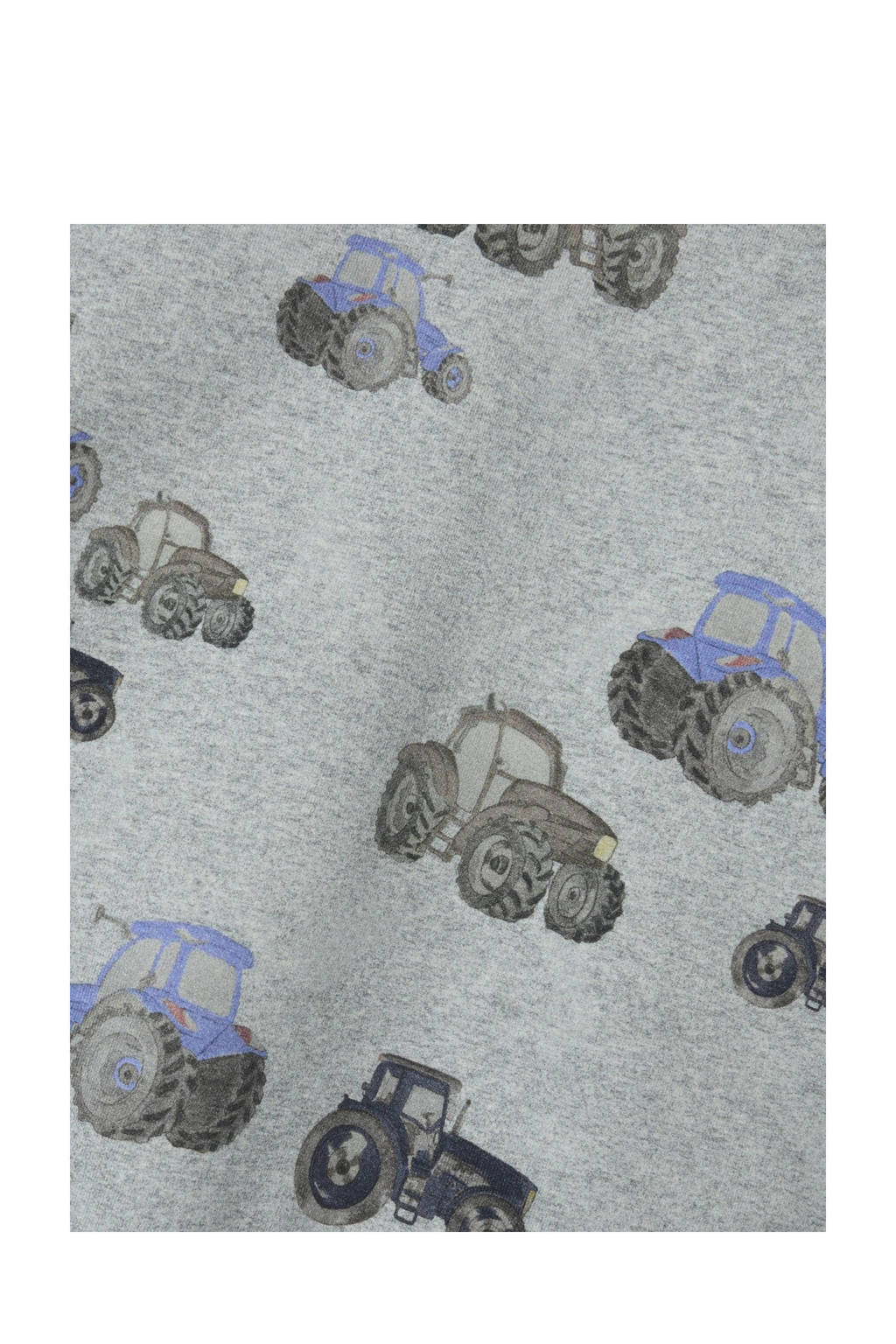 NAME IT sweater NMMPNILS met all over print grijs