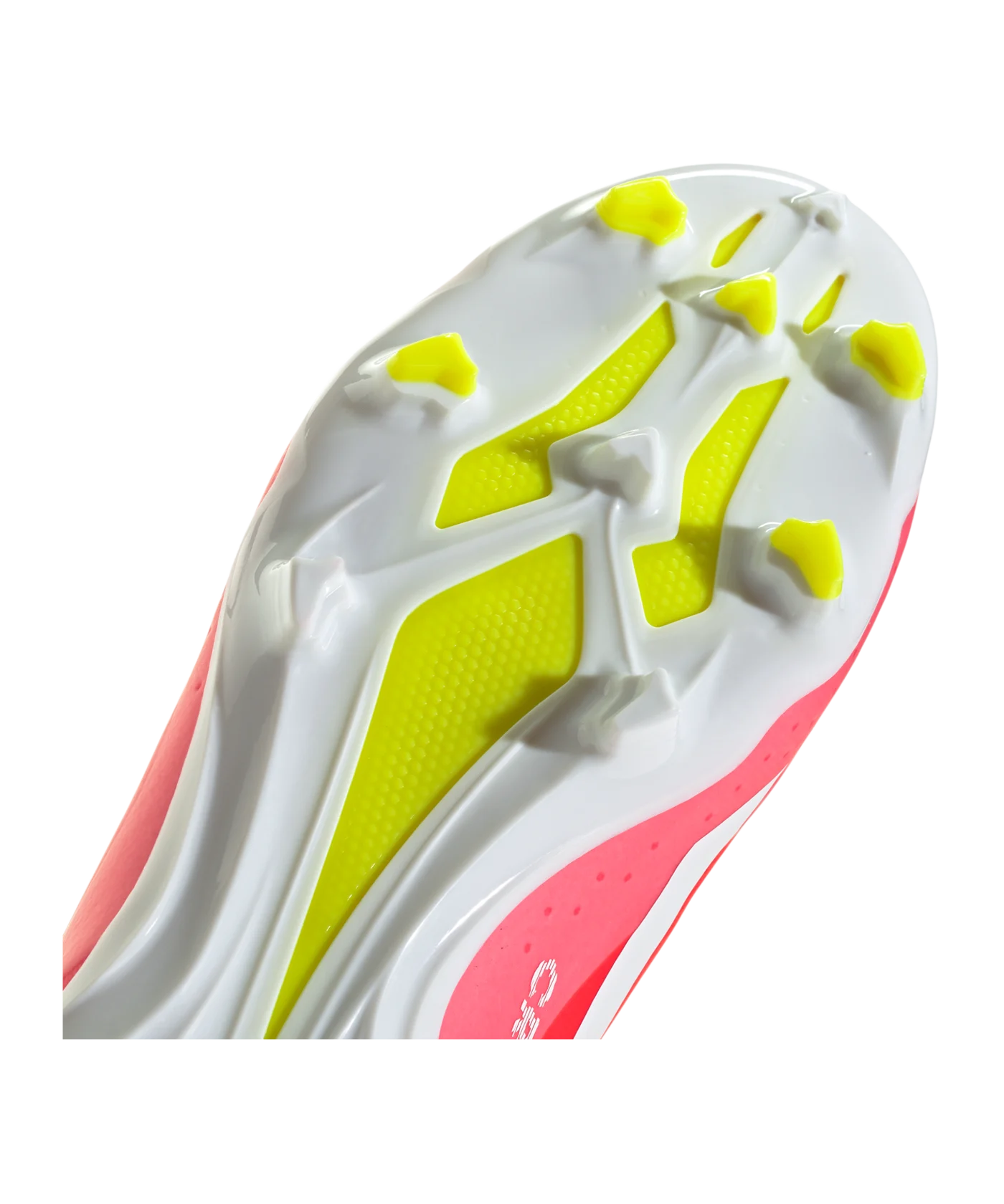 adidas X Crazyfast League LL FG Energy Citrus Rot Weiss Gelb