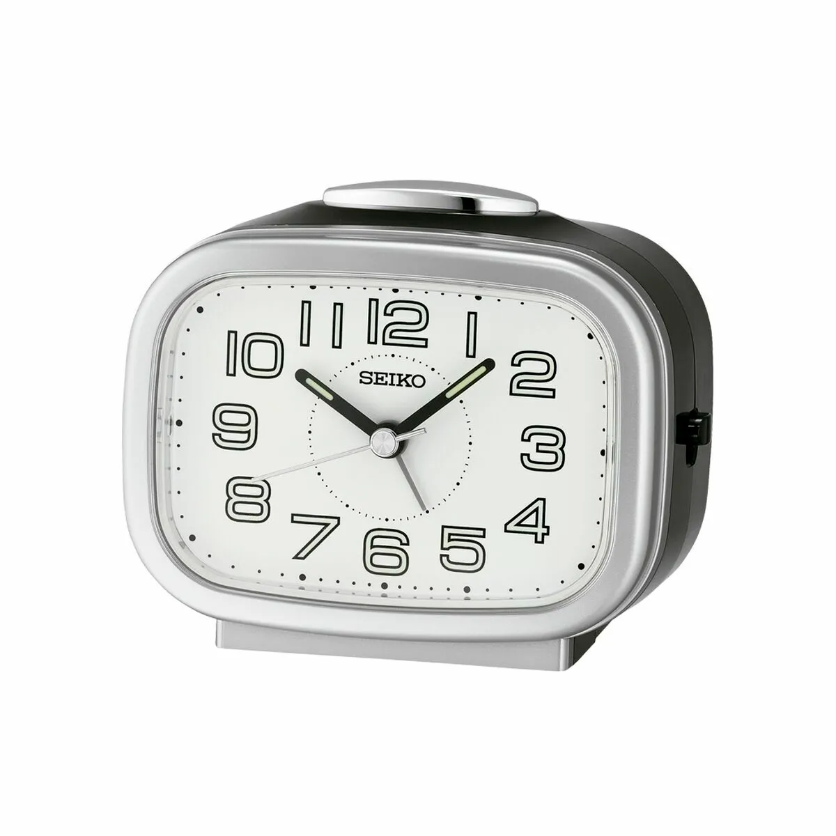 Seiko Pendule Réveil QHK060S - Argenté