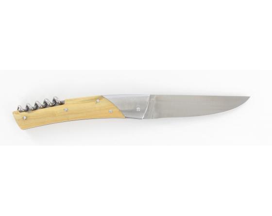 Thiers 11 cm BUIS avec tire-bouchon Couteau de Poche le Thiers par Florinox