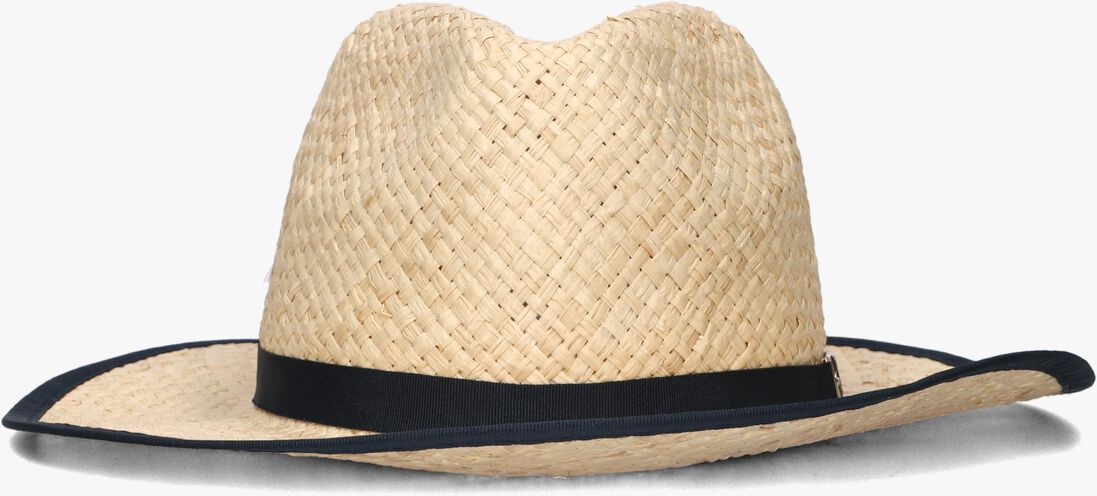 TOMMY HILFIGER beige tommy hilfiger hoed beach summer straw fedora hat