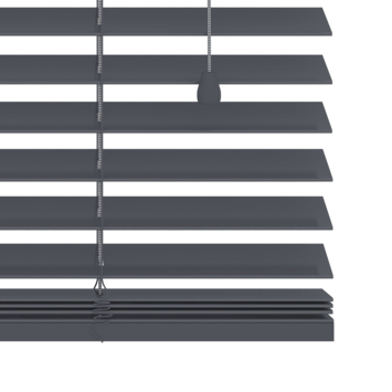 vtwonen houten jaloezie 50 mm basalt (kleurnr. 955) 100x180 cm (bxh)