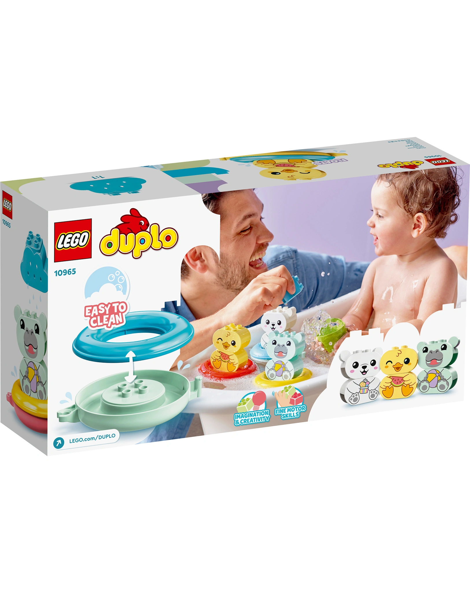 LEGO® DUPLO 10965 Badewannenspaß: Schwimmender Tierzug