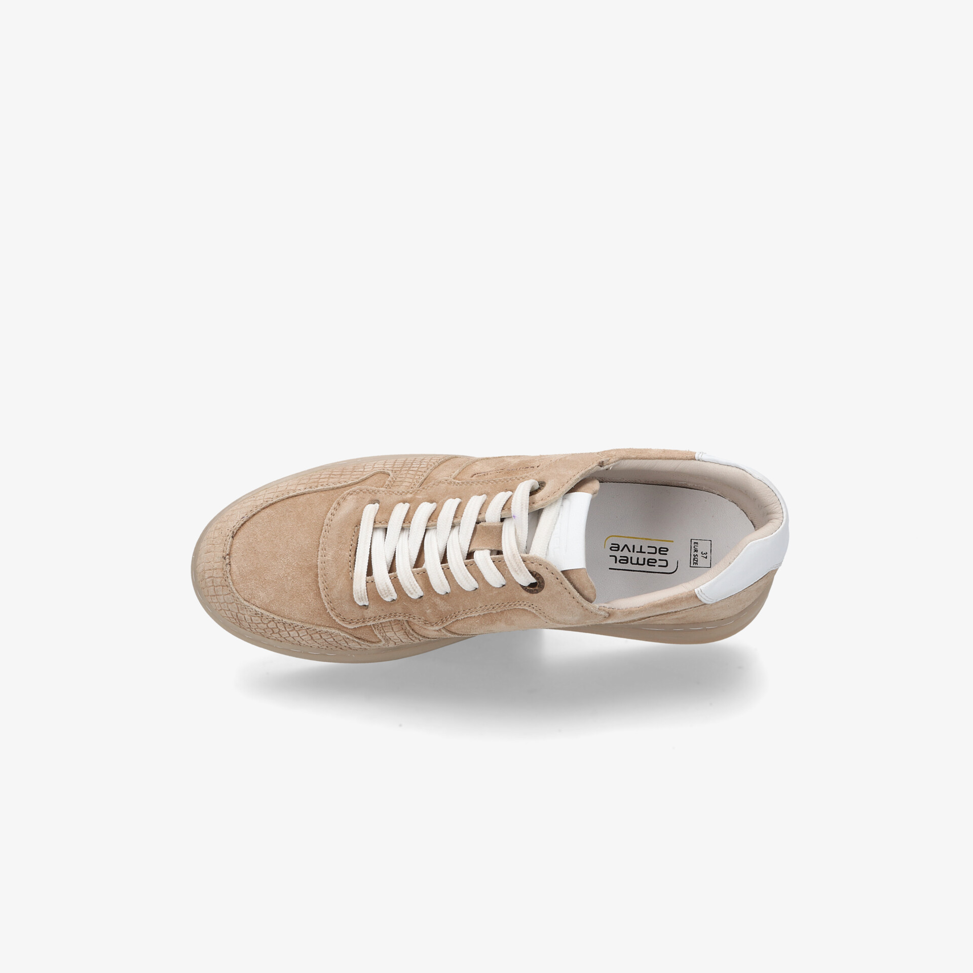 camel active Damen Klassische Schnürer beige