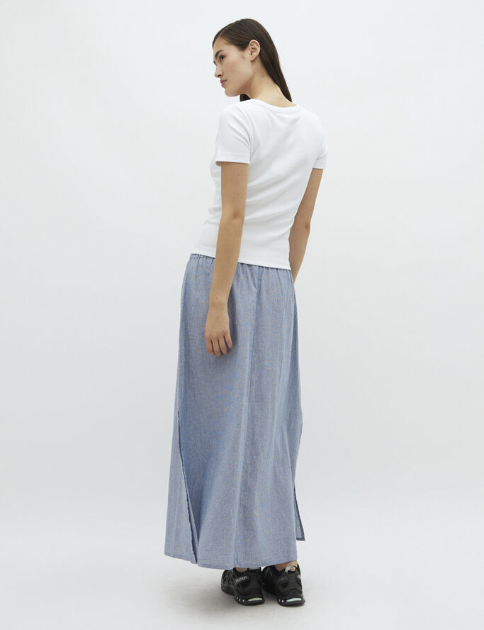 mbyM Nia-M Blue white stripe