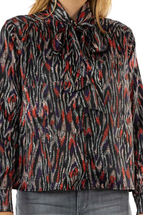 chemisier molly bracken p1542bh20 bark black
