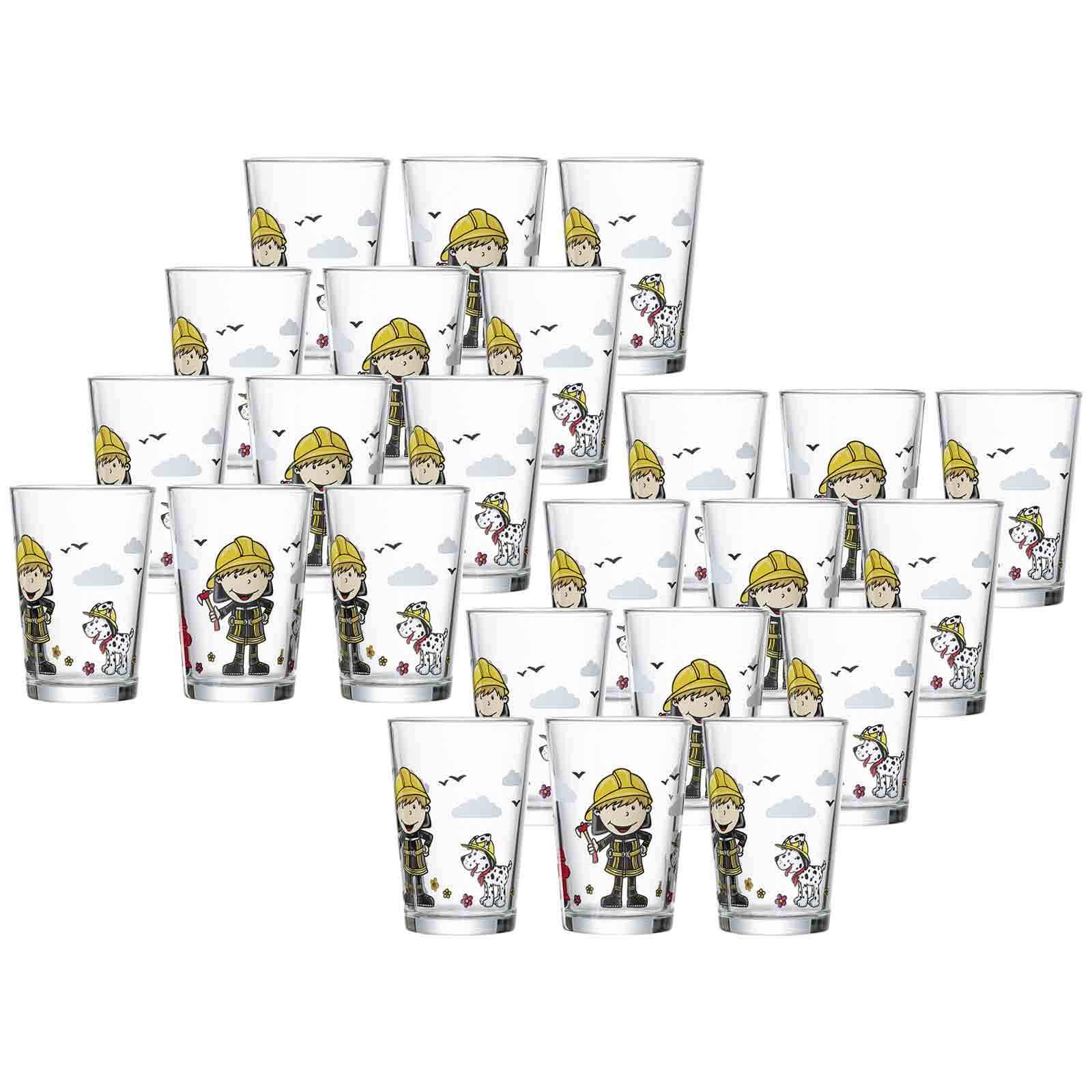 Ritzenhoff & Breker Kindergläser Feuerwehrmann Bernie 205 ml 24er Set