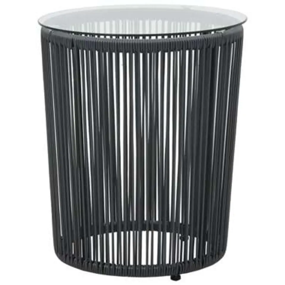 vidaXL - Tuinset - Grijs - Polyetheen