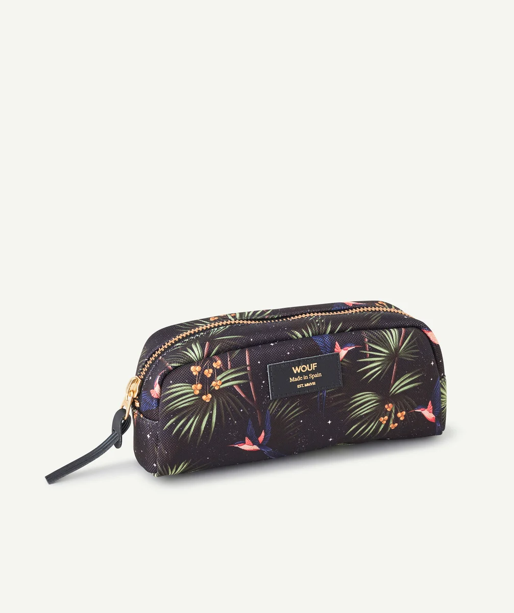 WOUFTROUSSE EN FIBRES RECYCLÉES IMPRIMÉE TROPICAL