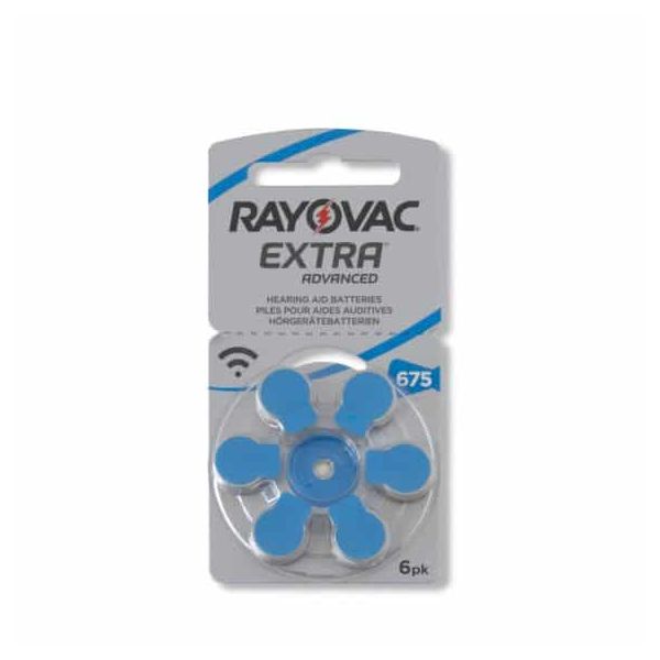 Rayovac Pilhas Extra Advanced 675 6 Unidades - 1872