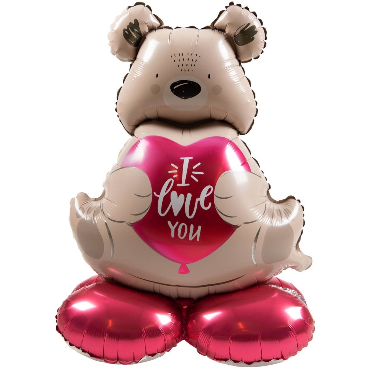 Beer Helium Ballon Leeg I Love You 66cm