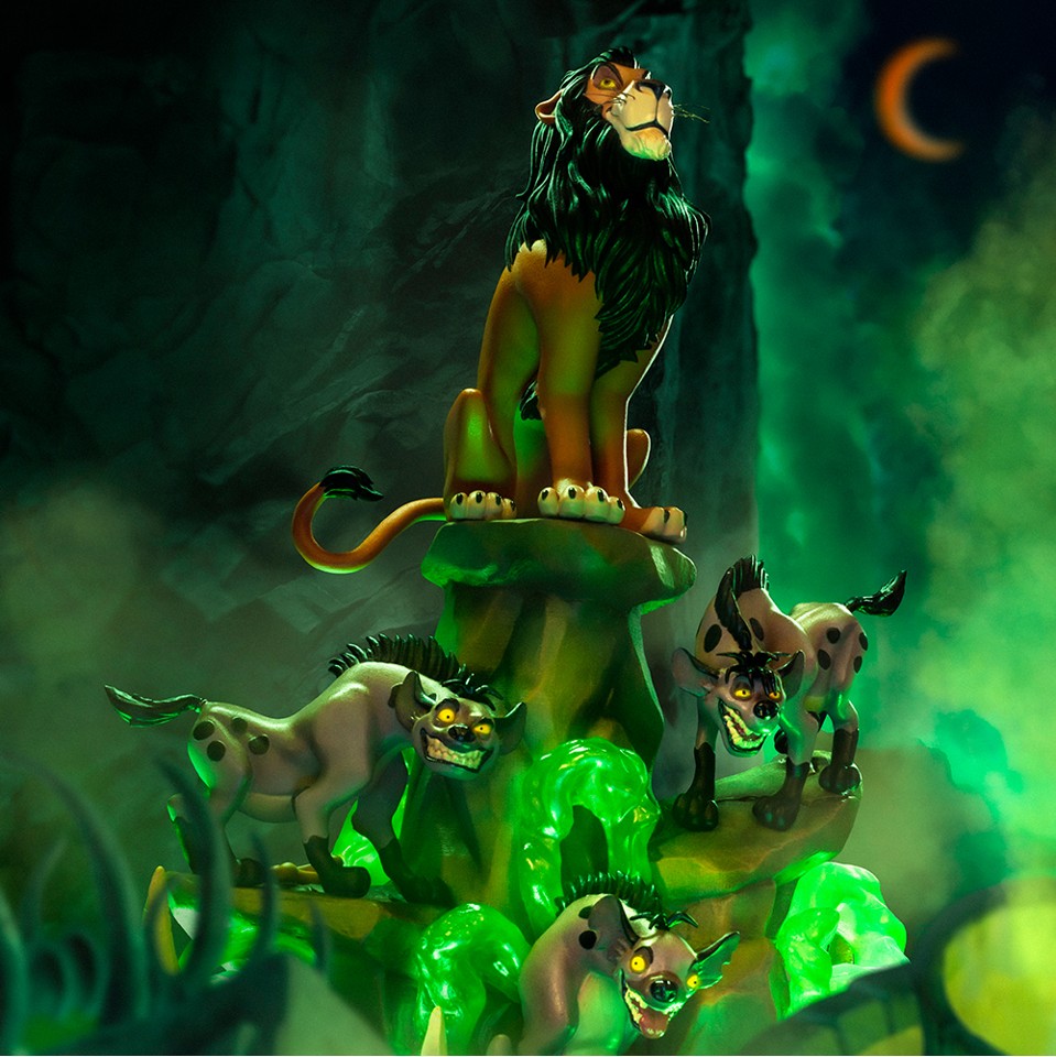 Lion King - Scar Statue Deluxe Art Scale 1/10