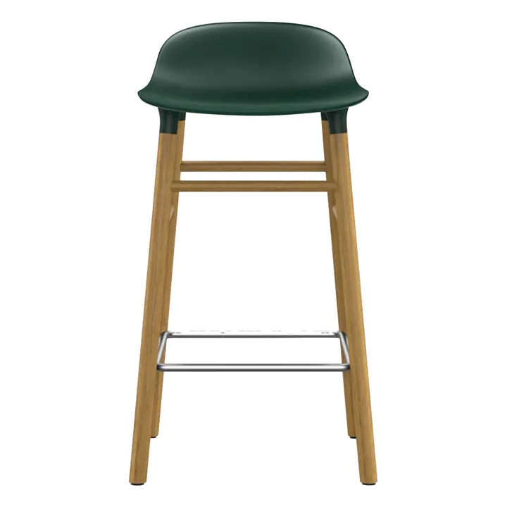 Normann Copenhagen Tabouret Form en chêne | Vert