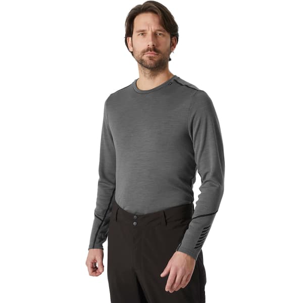 T-shirt thermique HELLY HANSEN LIFA MERINO MIDWEIGHT CREW CONCRETE