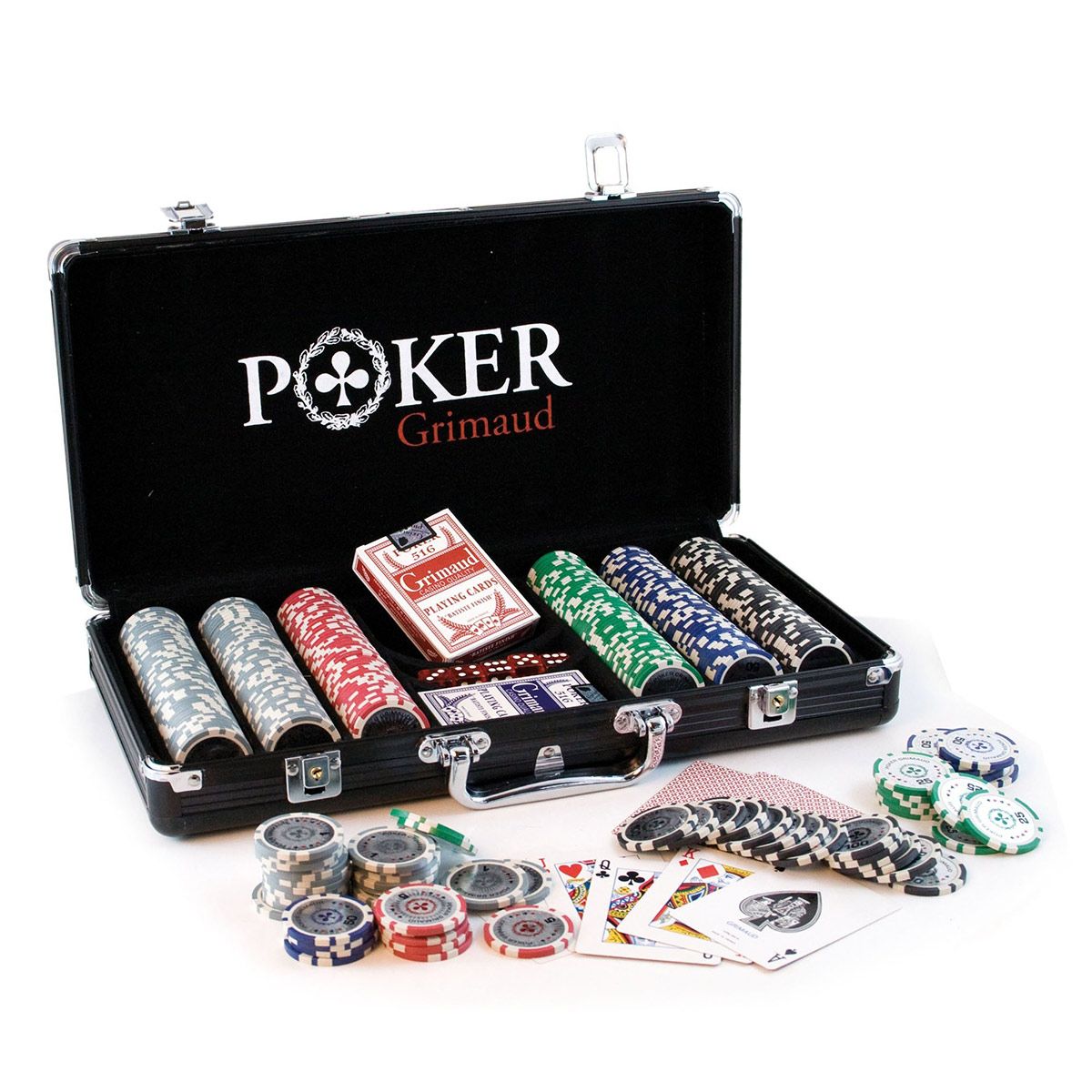 France Cartes - Mallette de Poker premium Grimaud