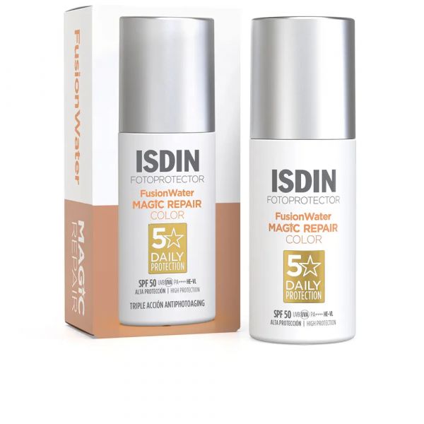 Protetor Solar Isdin FusionWater Age Repair Color SPF50 50ml