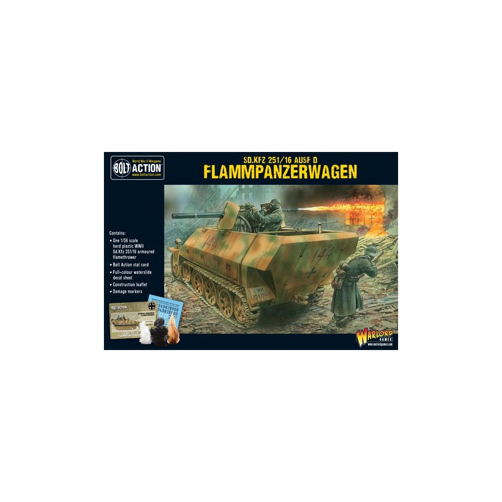 Bolt Action - Sd.Kfz 251/16 Ausf D Flammenpanzerwagen