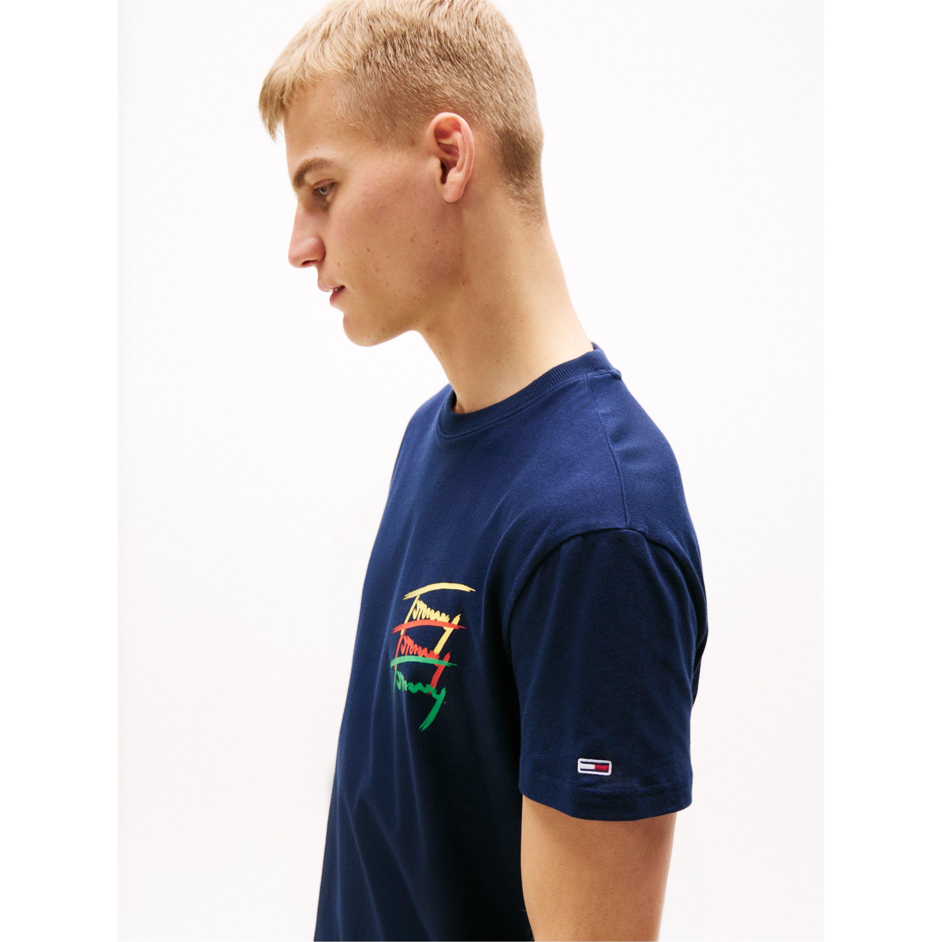 Tommy Jeans TJM REG TWISTED SIGNTR TEE EXT