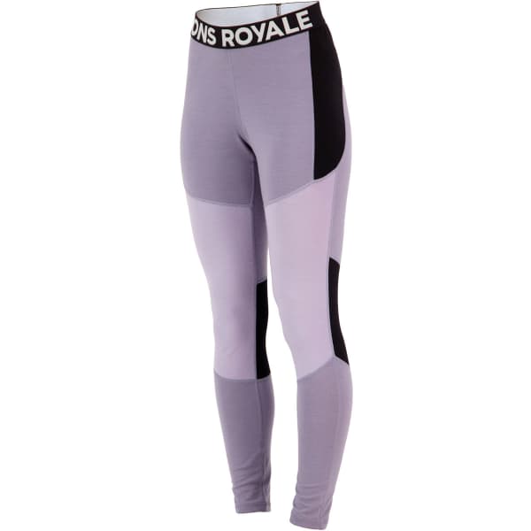 Collant thermique MONS ROYALE W OLYMPUS LEGGING THISTLE CLOUD
