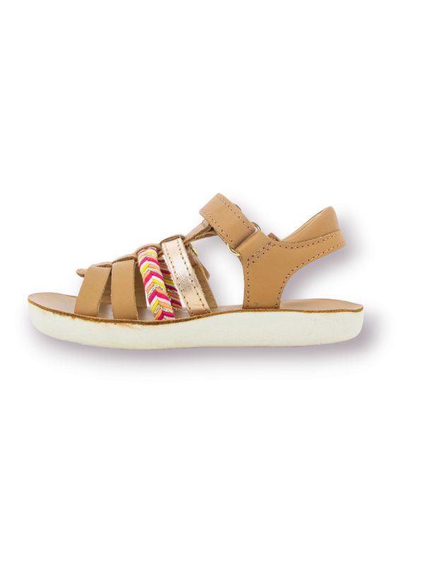 Shoo Pom - Sandales fille GOA SPART NAT Laminato
